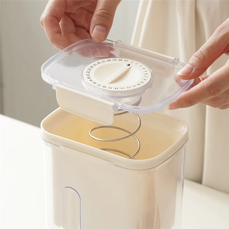 A94E-Food Strainersกรองโยเกิร์ตพร้อมฝาปิดFineกรองโยเกิร์ตพร้อมตัวจับเวลานับถอยหลังReusableคั้นน้ําตะแกรงอาหารกรอง