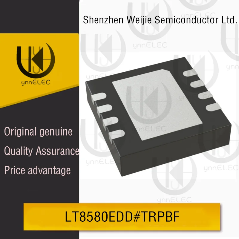 

Original LT8580EDD#TRPBF 2.5MHz Boost/SEPIC Converter | 42V Output | DFN-8