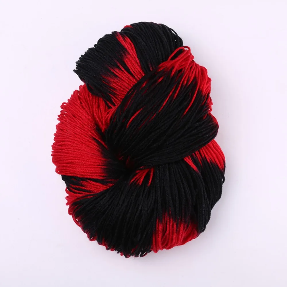 Soft Acrylic Wool Yarn Segment Dyed Mixed Color Knitting Crochet Thread Knitting Yarn Scarf