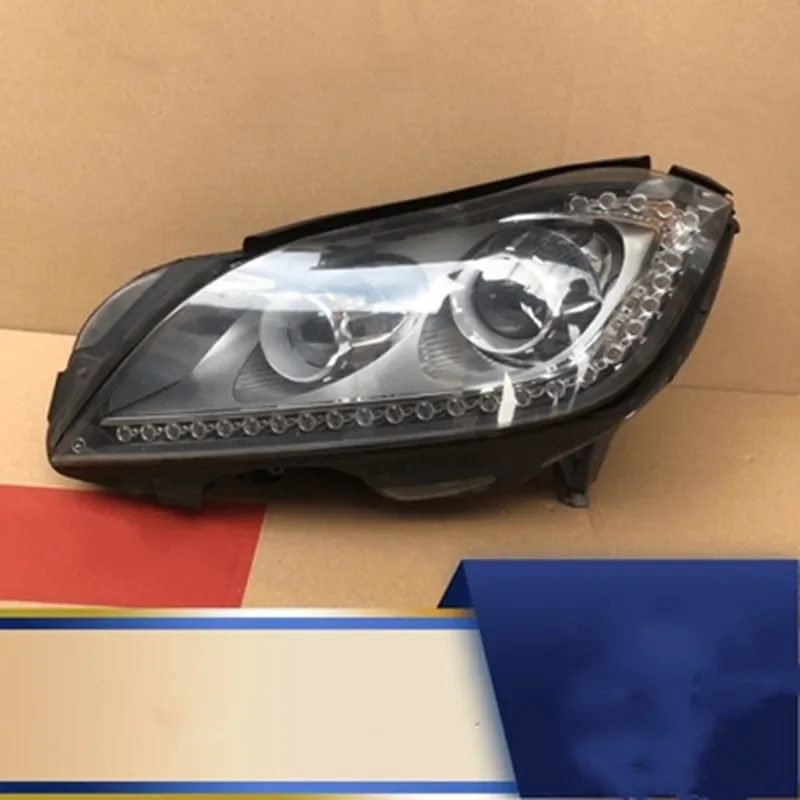

Led Headlight Daytime Running DRL for Mercedes Benz CLS 218 CLS260 CLS300 CLS350 CLS32 Angel eye turn signal Автомобильные лампы