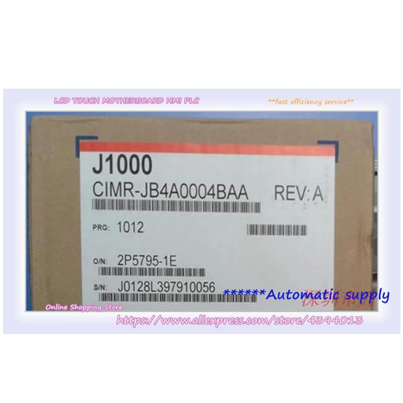 

J1000 CIMR-JB4A0004BAA 0.75KW CIMR-JB2A0002BBA 0.2KW Frequency Converter New In Box In Stock