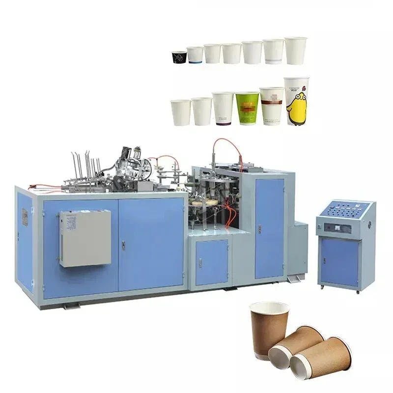 Full Automatic Low Energy Disposable Coffee Cup Making Machine Paper Cup Manufacturing Forming Machinery Paper Tea Cups Machines