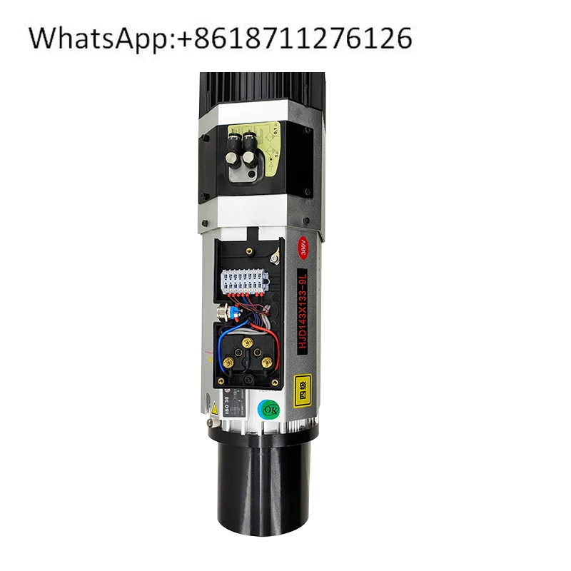 High-Speed Woodworking Engraving Spindle Motor with Automatic Tool Change ISO30 Air-Cooled HSD Tool Holder for CNC Machines