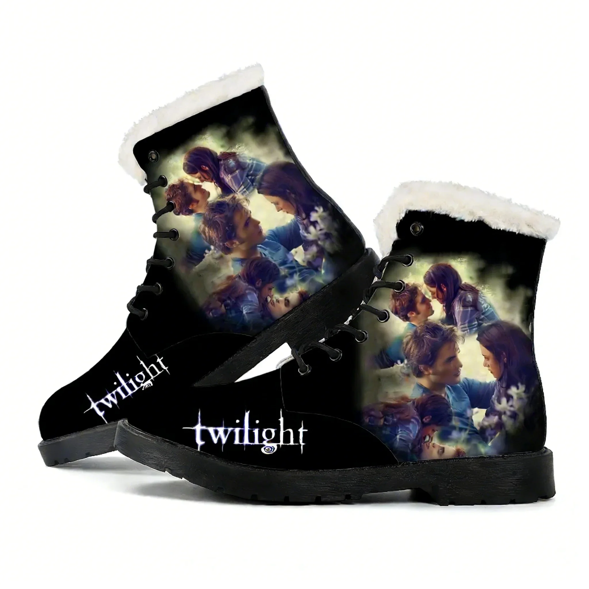 

Плюшевые ботинки Twilight Classic Movie Edward Bella для мужчин, женщин и подростков, повседневные легкие уличные ботинки высокого качества для пар