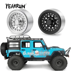 AXSPEED Metal Alloy 1.9inch Beadlock Wheel Rims Hubs 27mm dla TRX4 D90 Axial SCX10 CC01 1/10 RC Crawler Car Truck Parts