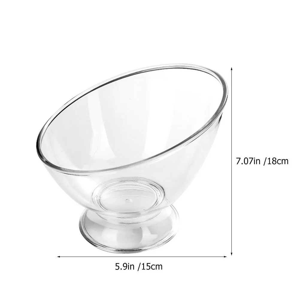 وعاء سلطة على الطراز الياباني بتصميم مائل، متعدد الأغراض، حلوى فواكه، تخزين الطعام، وعاء سلطة، حاوية فواكه #6