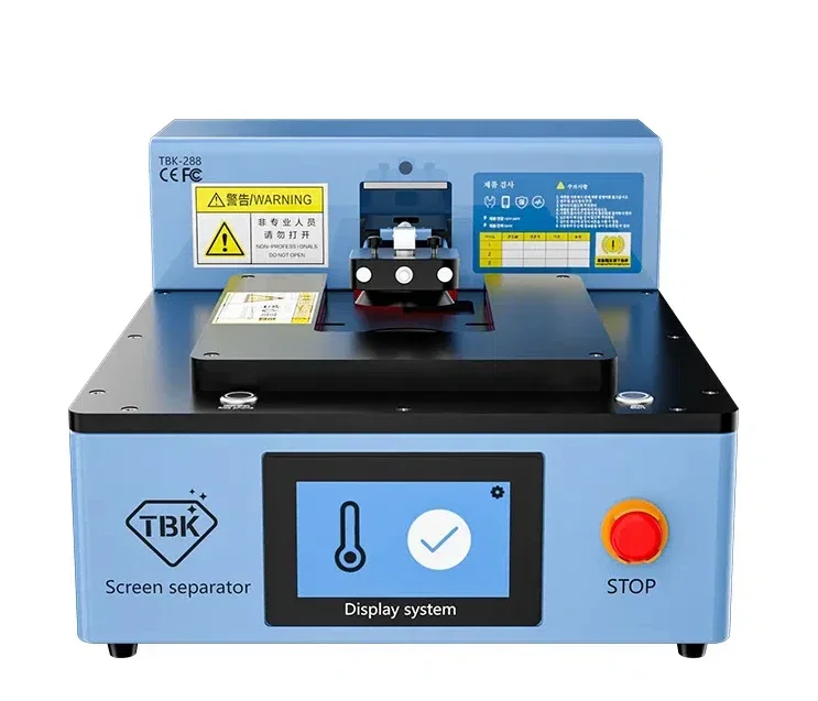 

TBK-288 Fully Automatic Digital LCD Screen Heating Separator Machine for Iphone15 14 13 12 11 Pro Max Screen Repair Auto Removal