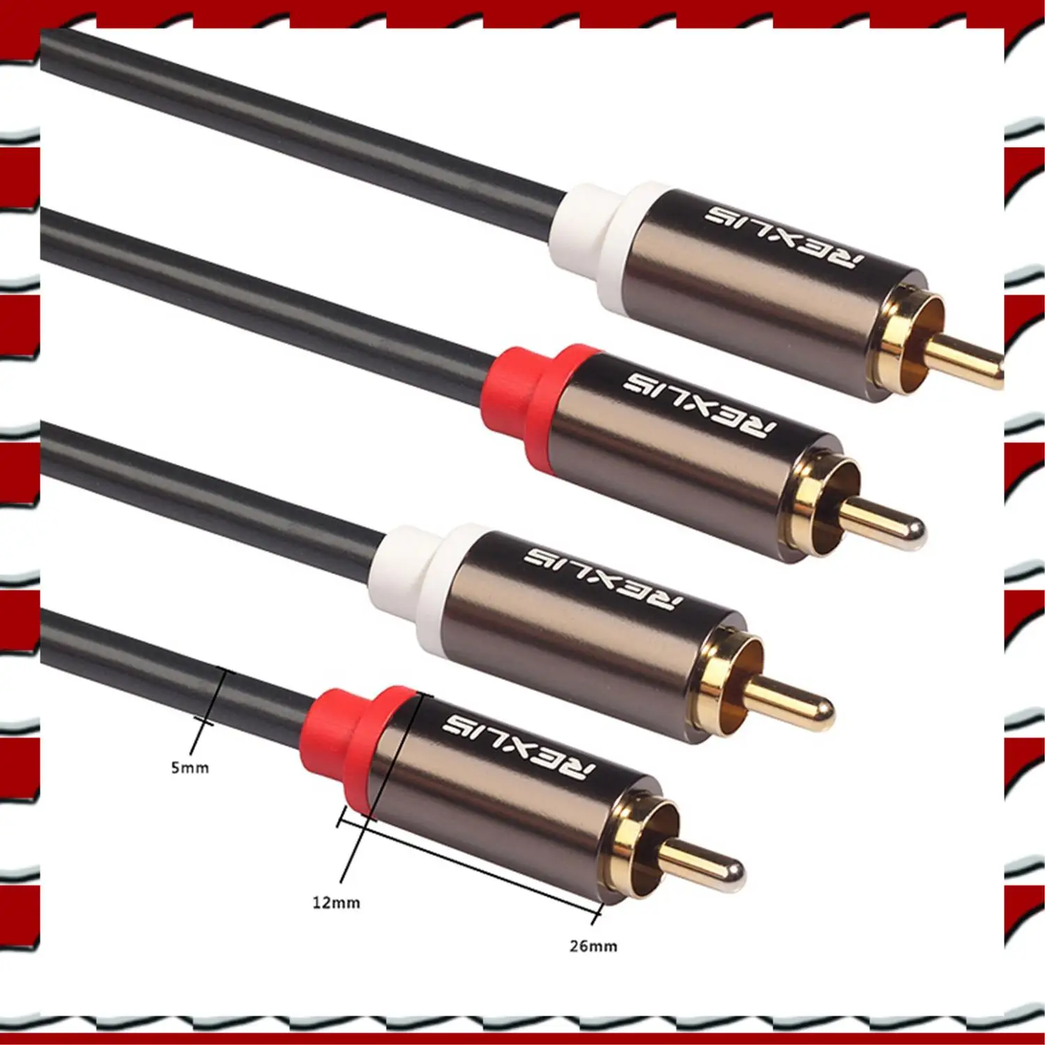 T35C Rexlis 2 Pcs 2… - image