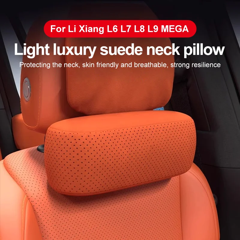 

Car Headrest Lumbar Pillow Original Neck Pillow Cushion Interior Decoration Accessories for Li Lixiang L7 L8 L9 Mega 2023 2024