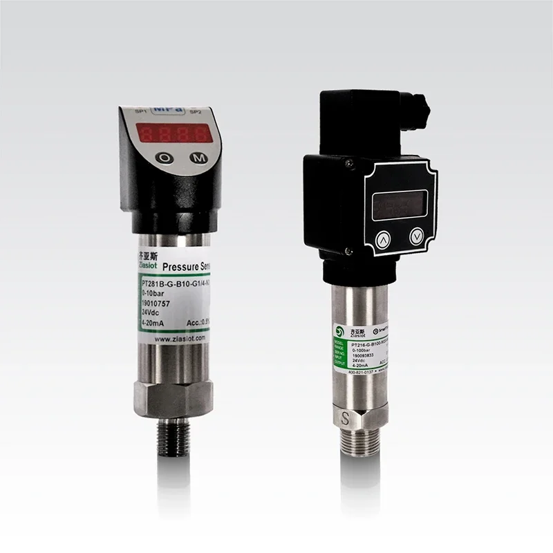 PT216-4D 4-20ma digital Pressure Sensor Hydraulic Water Pressure Transmitter with display