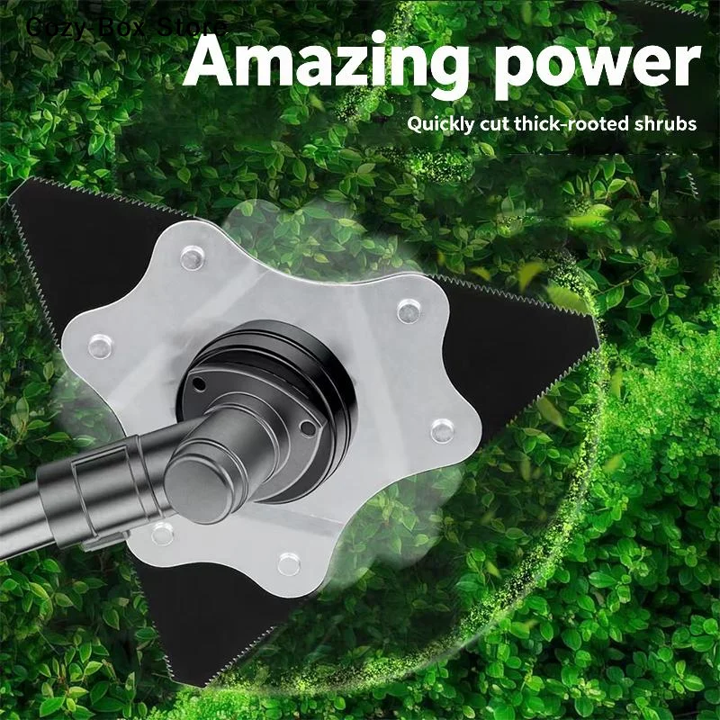 [ZY]Brush Cutter Blade 3 Teeth Manganese Steel For Grass Trimmer Lawn Mower - Grass Cutter Blade[ZY]