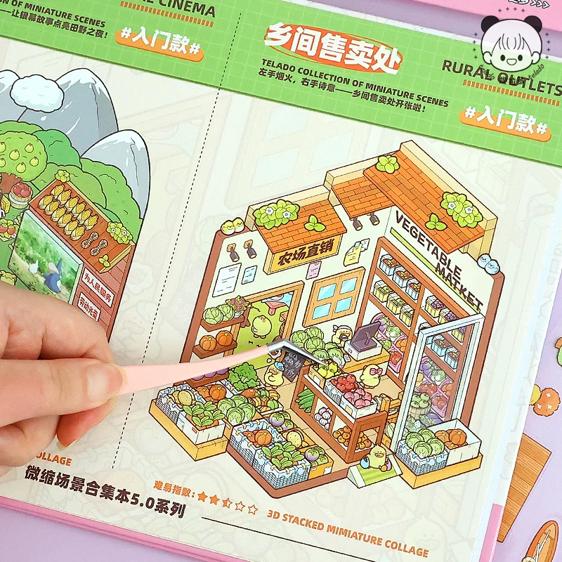 20-versio12in1-kawaii-plus-size-3d-cartoon-scena-adesivi-fai-da-te-scrapbooking-impilabile-giocattolo-gioco-adesivi-regali-di-festival-per-bambini