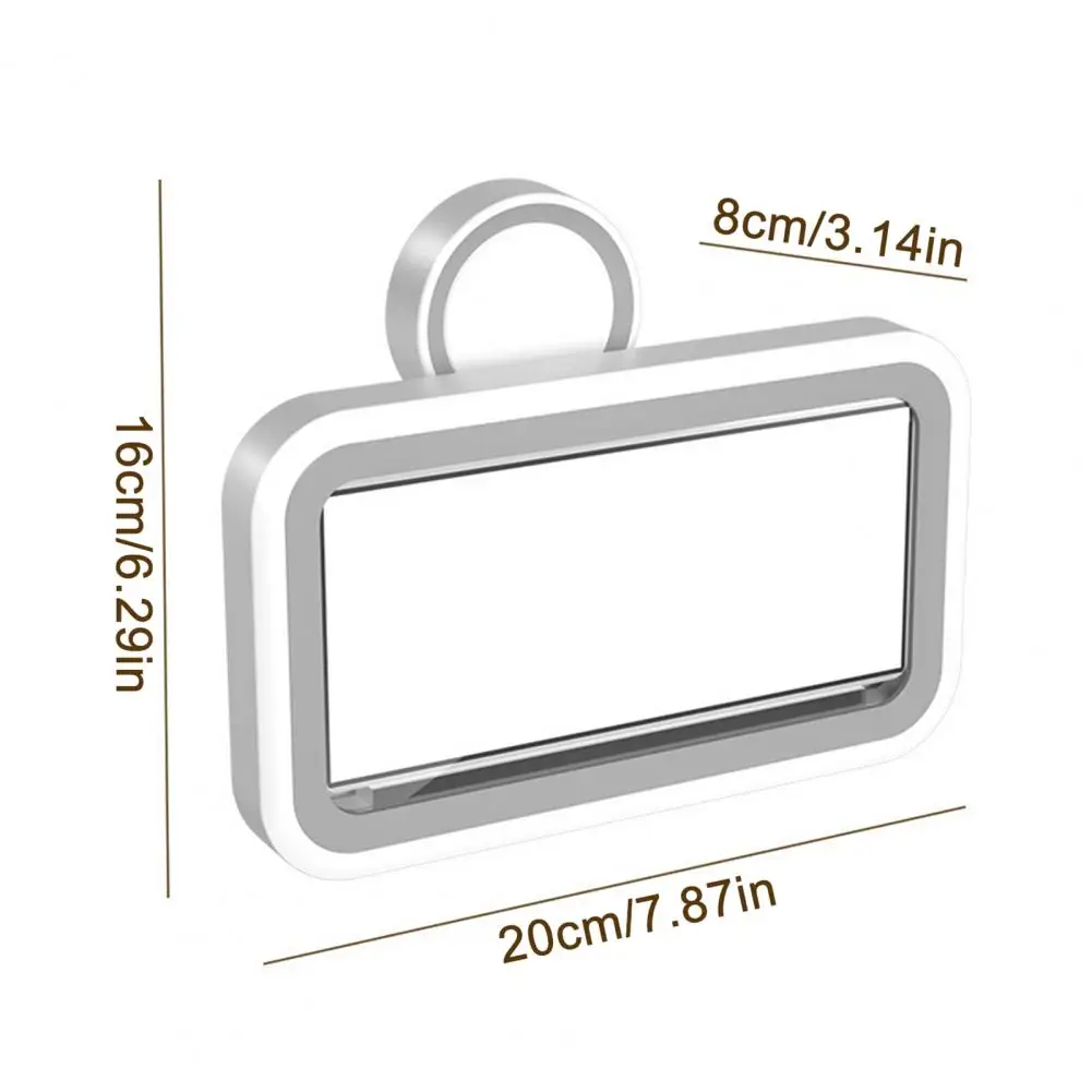 

360° Rotation Waterproof Bathroom Phone Holder,Smart Phone Bracket with Anti-Fog Lid,Splash-Proof Phone Holder for Shower