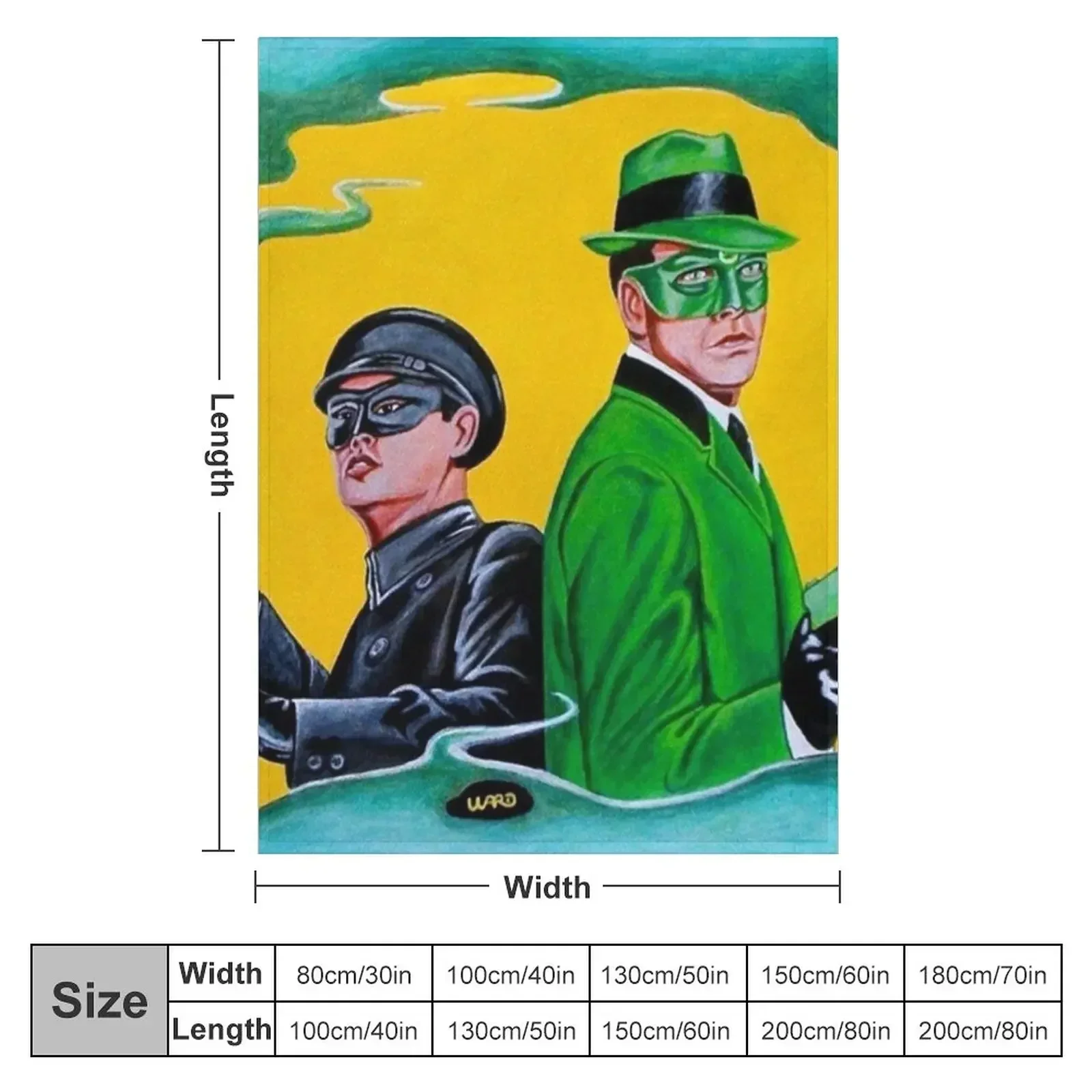 THE GREEN HORNET AND KATO Throw Blanket for winter Soft Plush Plaid Blankets