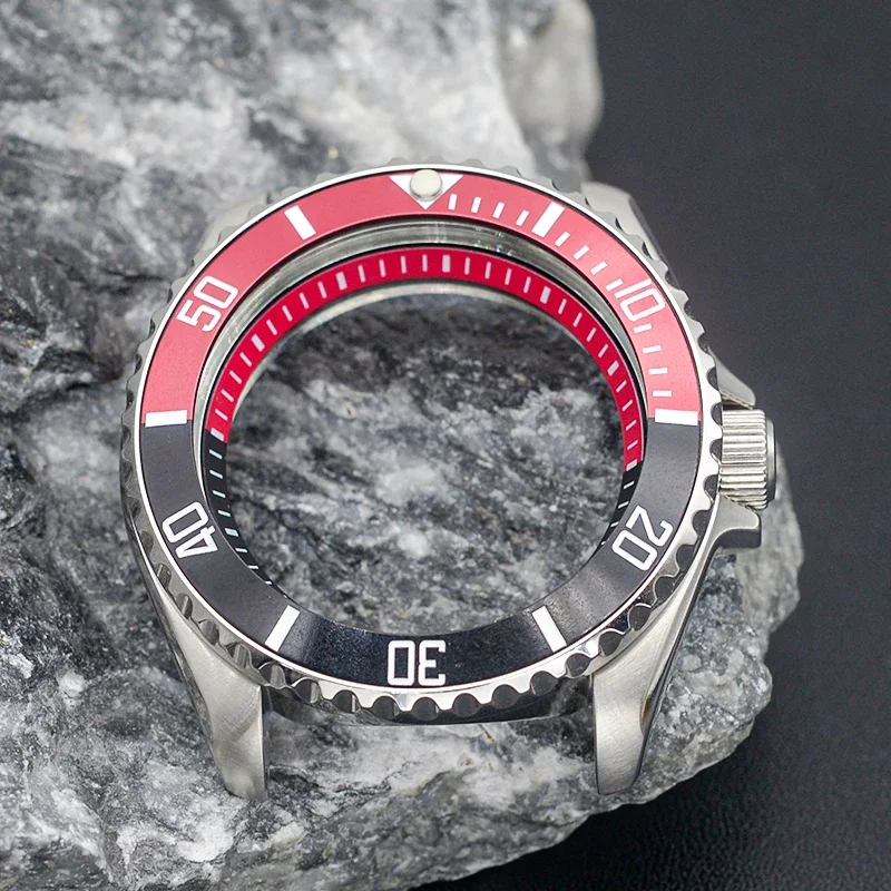 SKX007 Корпус мужских часов подходит для NH36 NH35 NH34 Автоматический механизм Нержавеющая сталь 316L Сапфировое стекло 200 м Водонепроницаемый корпус