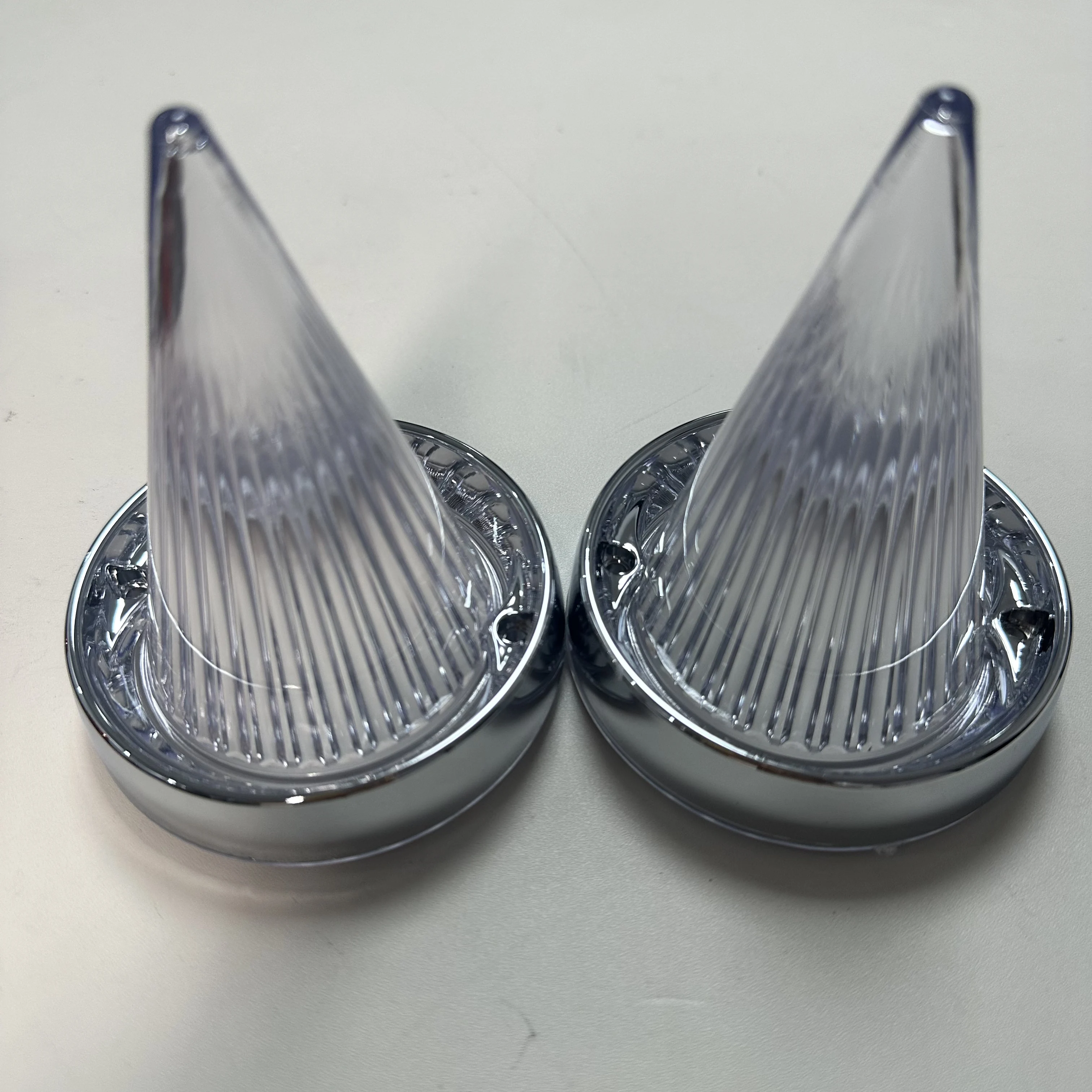 Paar Motorcycle Indicator Lens Cover Richtingaanwijzer Cap Voor Harley Touring Road Glide Road King Electra Tour Glide 1986-2021
