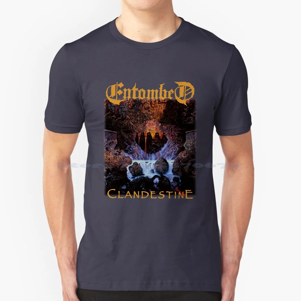 Entombed 1 T Shirt 100% Cotton Tee Entombed Metallum Entombed Discogs Lg Petrov Gofundme Entombed Ad Metallum Entombed 1990