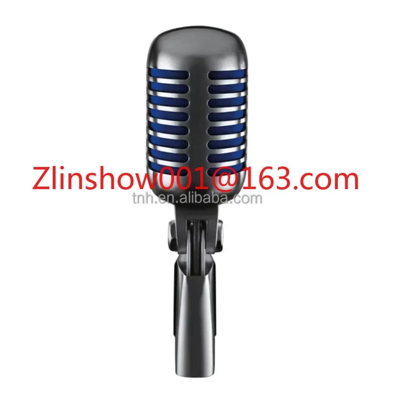 55X XLR  Vocal Wired Microphone Dynamic MIC for Podcasting Studio Recording Live Streaming on YouTube and Stage