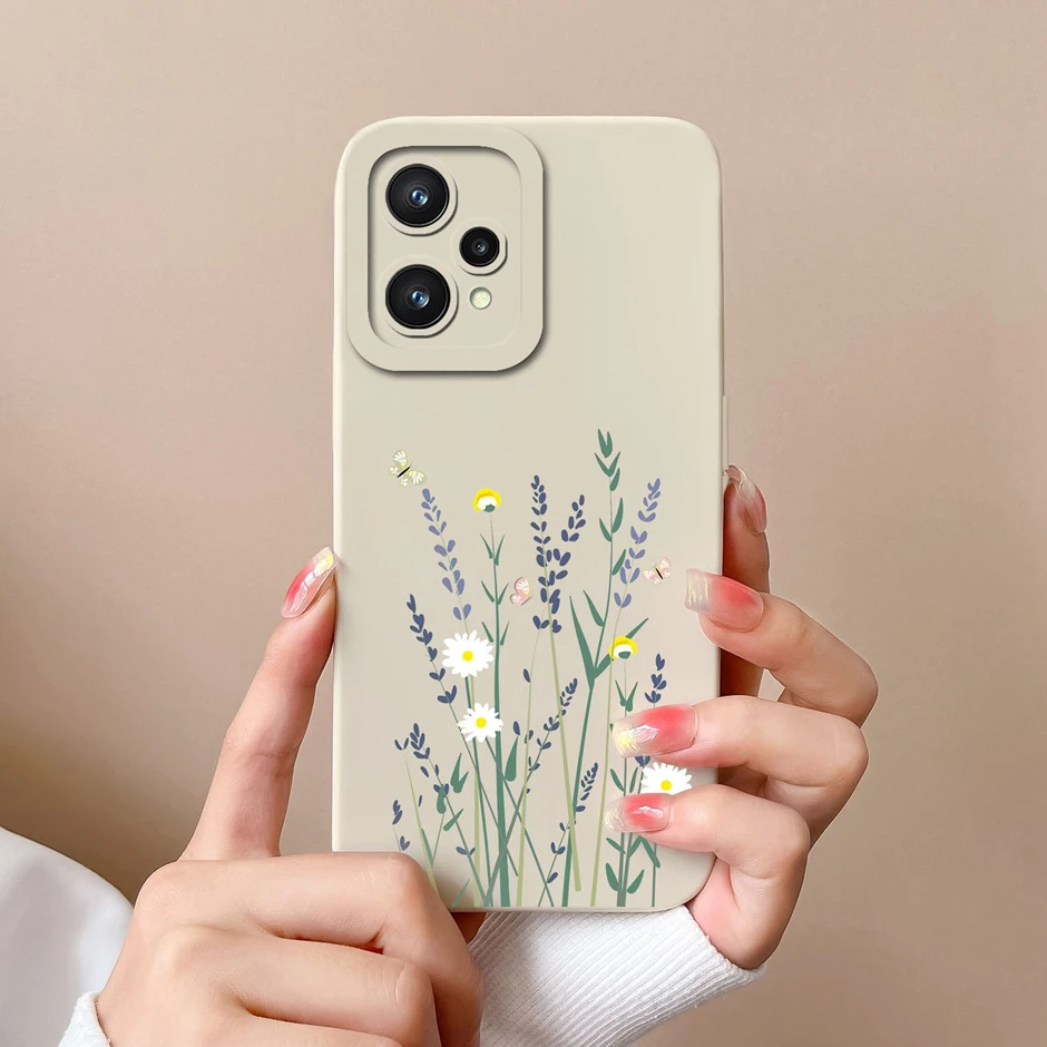 For OPPO Realme 9 Pro Plus 5G Case Cool Girl Cartoons Liquid Silicone Shell For Realme9 9Pro Plus 5G New Design Shockproof Funda