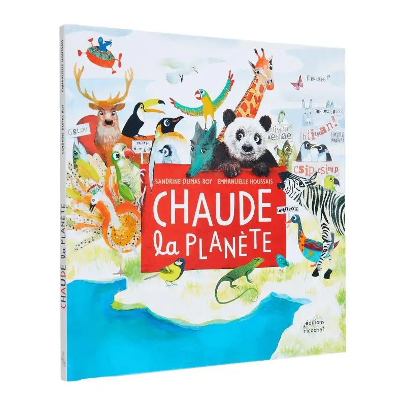 

Теплая планета Sandrine Dumas RoyEmmanuelle Houssais Du Ricochet Eds 9782352634072 Книга