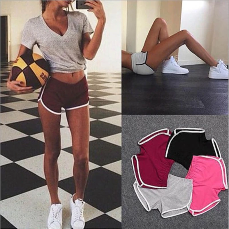 Summer Exercise Gym Shorts Women Yoga Shorts Professional Sports Running Black Workout Black Training Shorts - Image 3