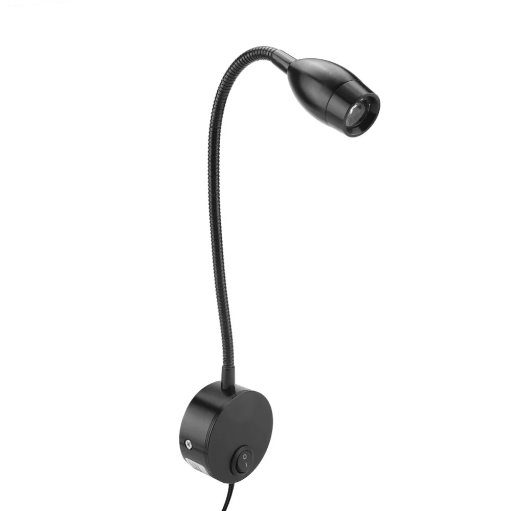 モダンな-3-ワット-led-ウォールランプ-ac-85-265v-米国プラグ-led-ウォールライト調整可能な黒の壁掛けランプオフィス