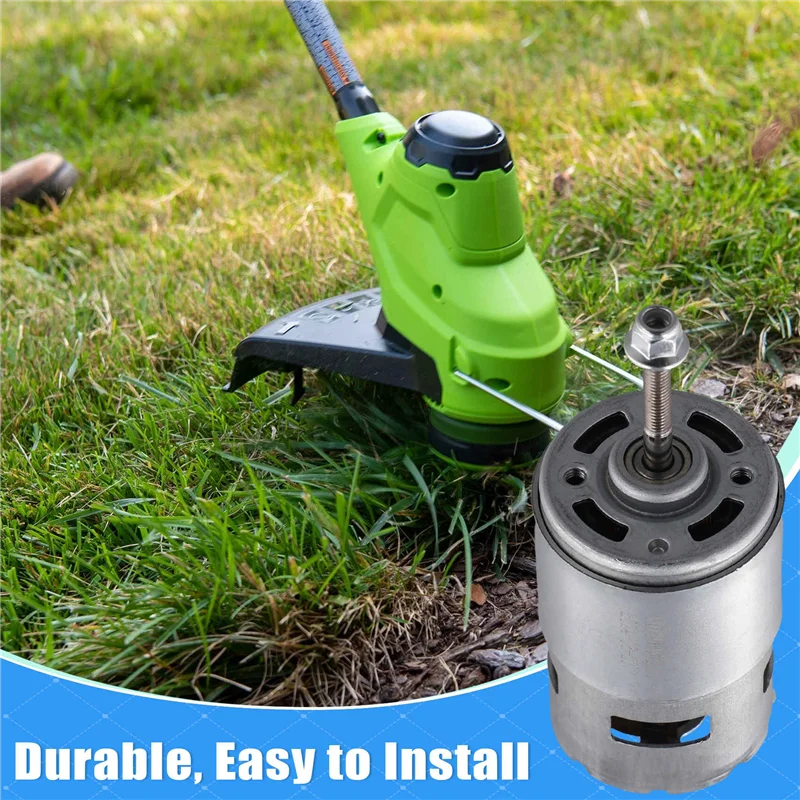 ABRN-21V Dual Bearing 775 Motor Lithium Battery Lawn Mower Motor For Efficient Weed Cutting & Trimming