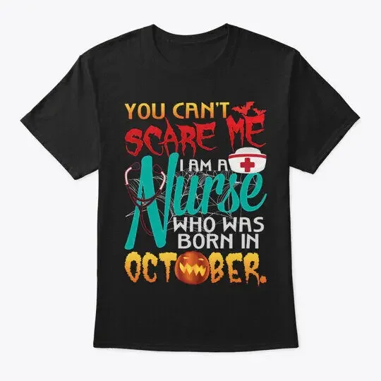 

Nurse Halloween T-Shirt Made in the USA Size S to 5XL