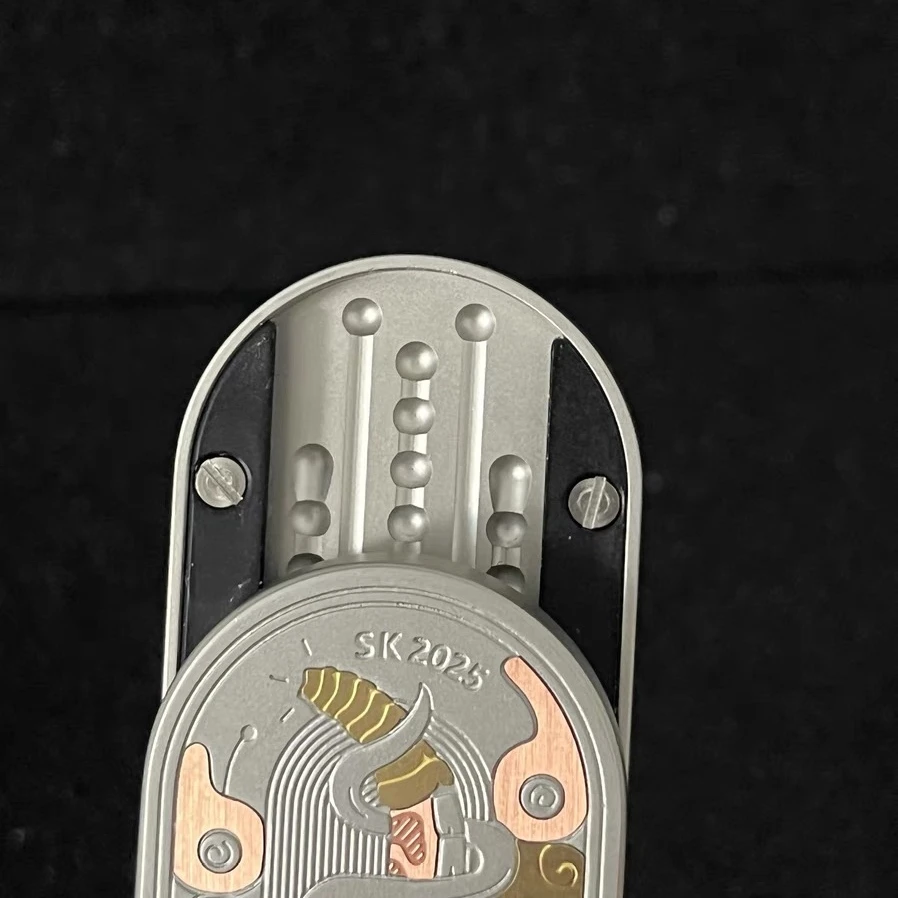 2.0 Verzegelde Crystal Snake Mechanische Fidget Slider Fidgeting Speelgoed EDC Zintuiglijke Anti Stress Fidget Spinner Speelgoed