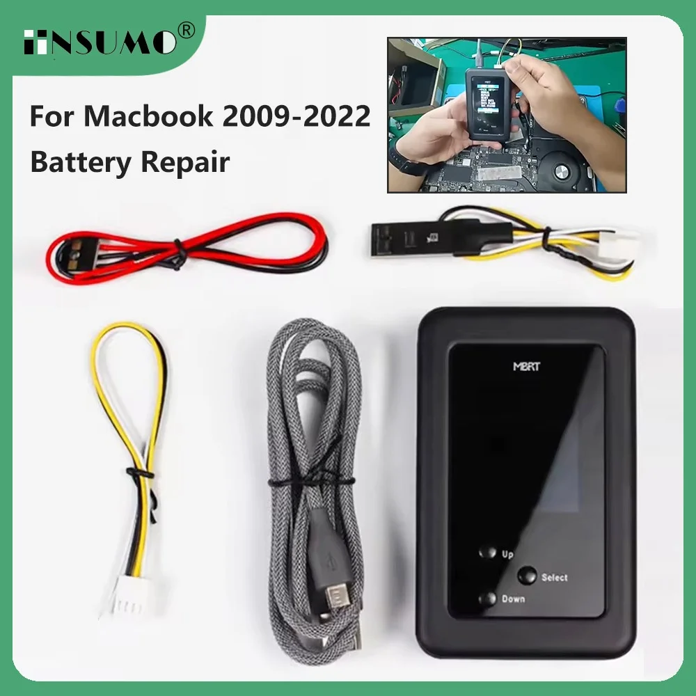 New MBRT Lite Battery Programmer Repair Box For MAC Macbook 2009 to 2022 Batteries Repair Programming Edit Data Tools