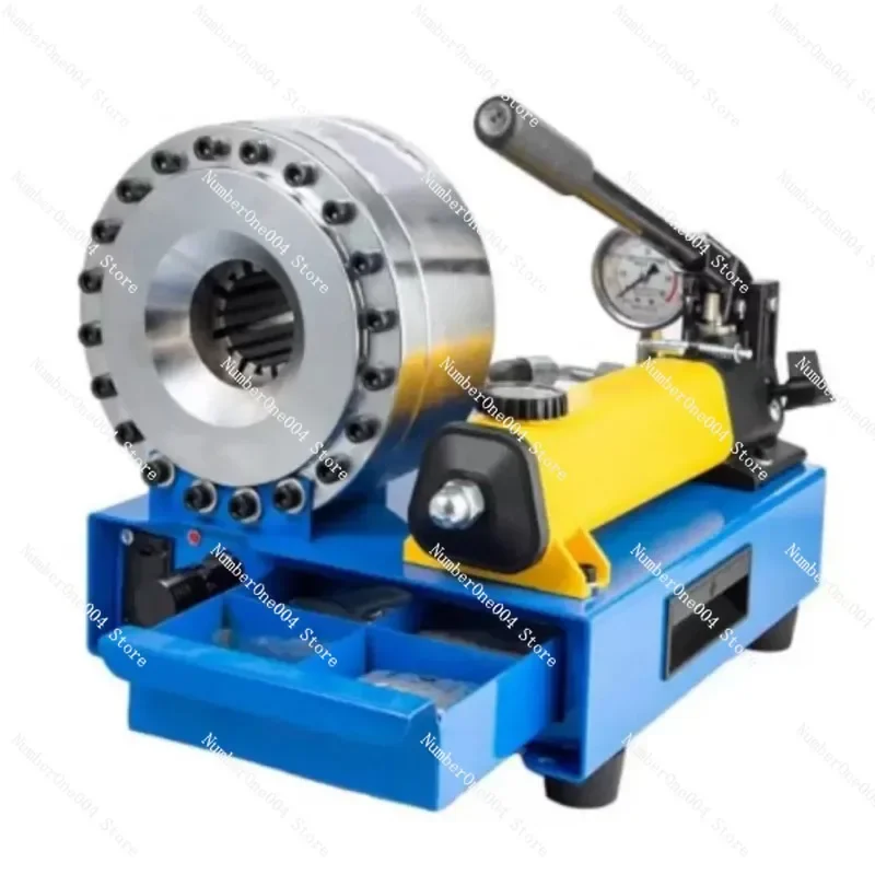 

Pipe press machine Portable Hydraulic Hose Crimper Machine High-pressure Oil Pipe