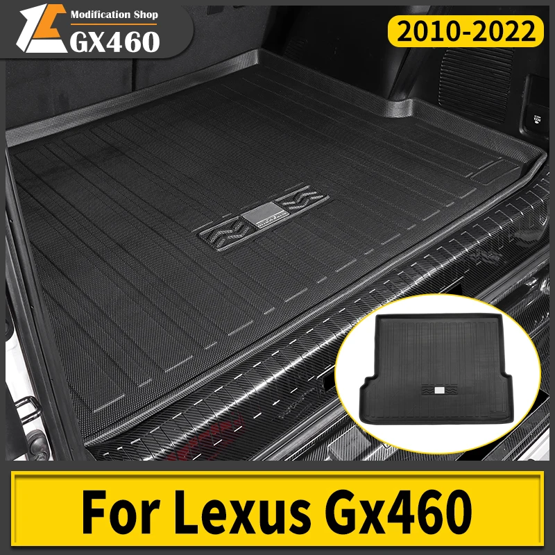 Waterproof Tail box Mat Trunk Protection Mat  Pad For Lexus GX460 GX 460 2010-2023 2022 Tailgate Interior Accessories upgraded