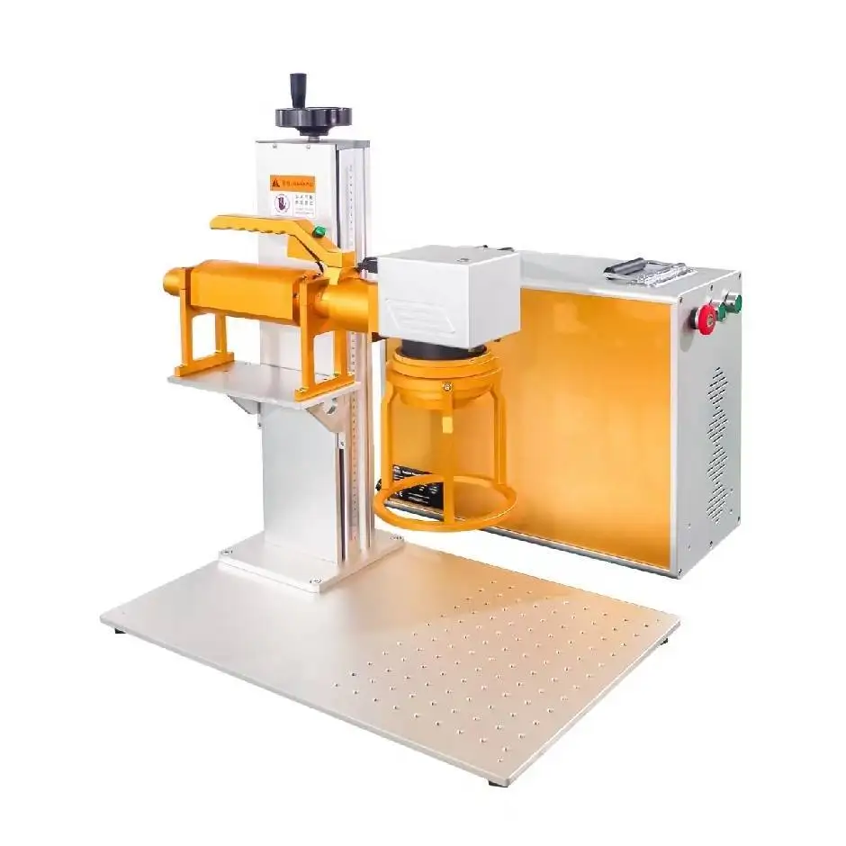 Small Business Machine Ideas 20w 30w 50w Raycus Fiber Laser Engraving Machines Laser Printer Laser Marking Machine