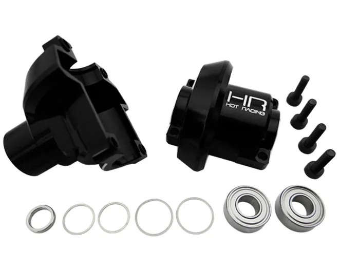 Hot Racing RVO11MX01 Aluminum Outer Differential Case w/Oversized Bearings for Traxxas E-Revo Revo 3.3 Slayer Pro 4X4 6S Upgrade