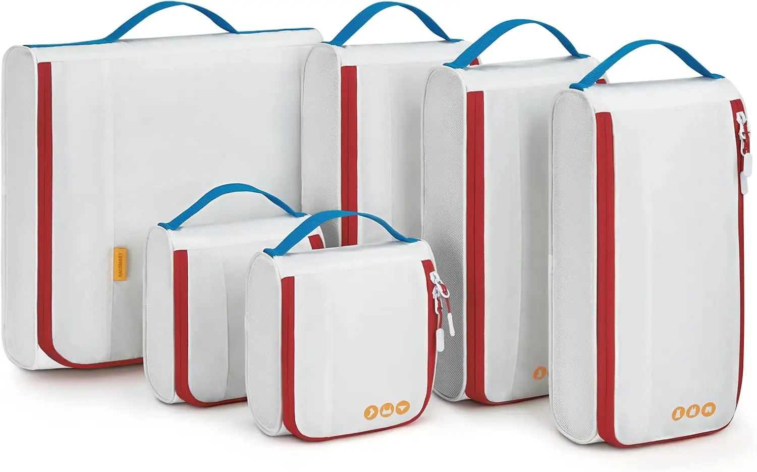 

6-Piece Travel Packing Cubes Set, Lightweight Suitcase Organizer for Efficient Packing Essentials