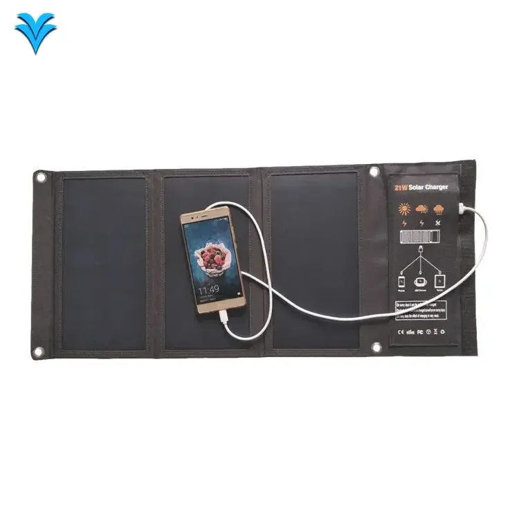 Контроллер солнечного зарядного устройства Suaoki мощностью 21 Вт с аккумулятором