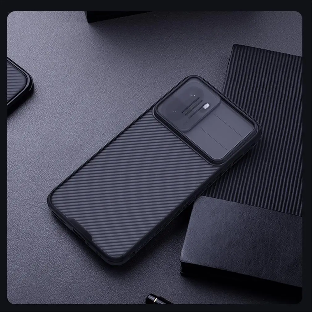 NILLKIN Etui CamShield Pro do OnePlus 15R, odporne na wstrząsy, antypoślizgowe, z ochroną prywatności i przesuwaną osłoną aparatu, do One Plus Ace 6/6T — zdjęcie produktu 6