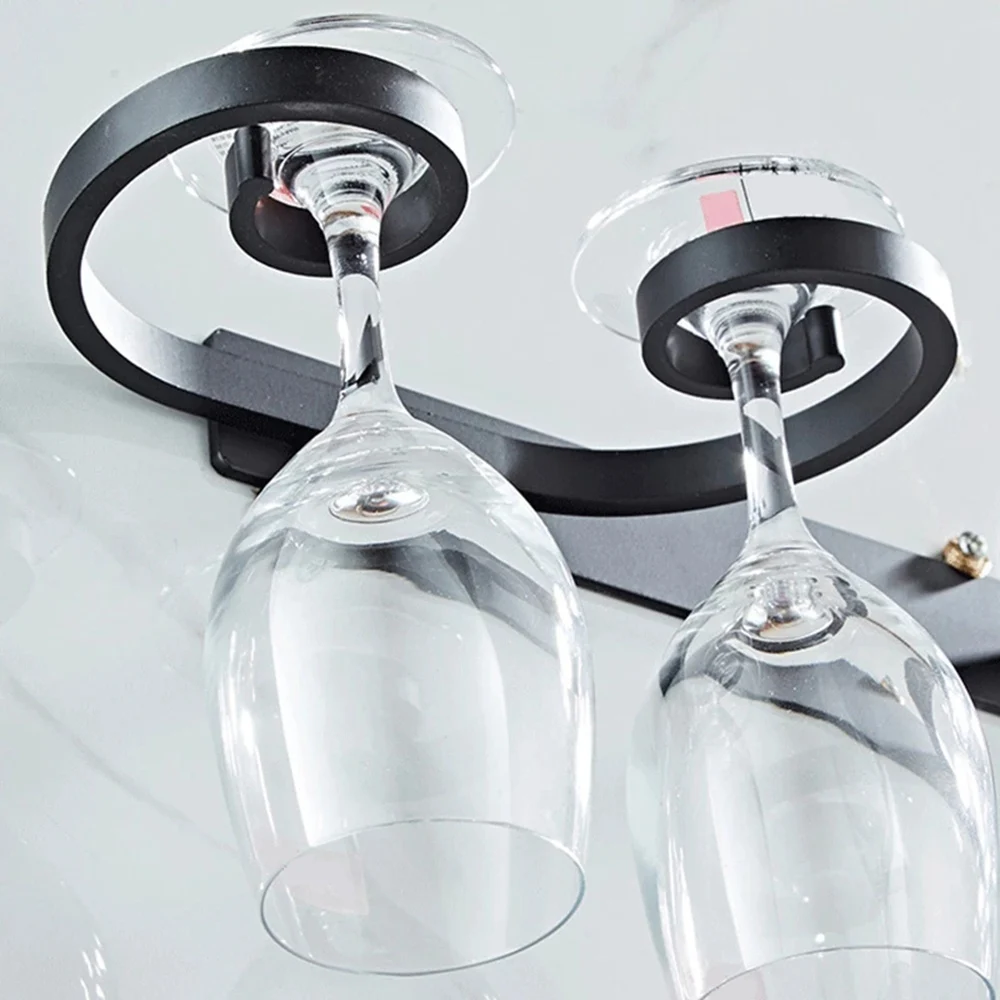 

Кухонный инструмент, держатель для бокалов для вина, настенный держатель для хранения, вешалка для бокалов, бытовая кухонная стойка для хранения-ABRO