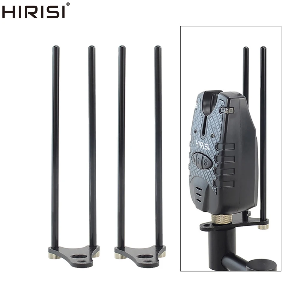 Hirisi Karpfenangel-Snagbars aus Aluminiumlegierung für Bissanzeiger, winddicht, rutschfest, Angelzubehör SN2