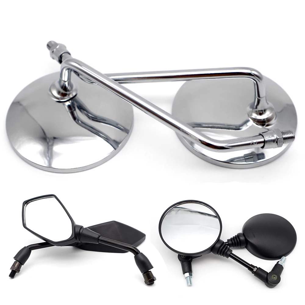

Motorcycle Mirror Indicator Retrovisor Moto Accessories For kawasaki vulcan s 650 bmw ninet yamaha xvs 1100 kawasaki zephyr 750