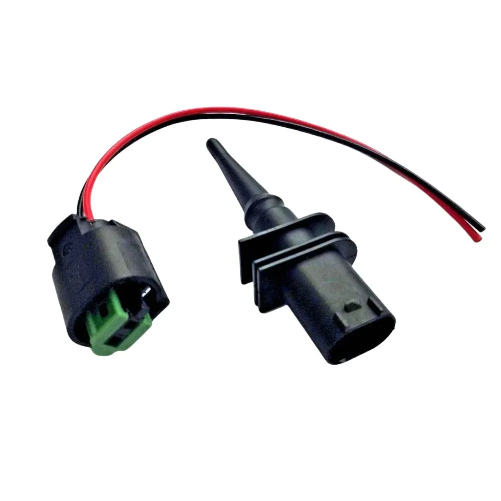1 Set Temp Exterior Outside Ambient Car Temperature Sensor With Wire For BMW 1 6 7 Series E46 E90 E91 E39 E60 E63 E38 Car Parts