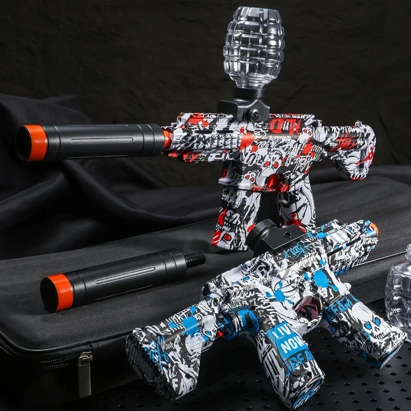 NUOVO 2025 Elettrico M416 piscina giocattoli pistola gel giocattolo automatico giocattolo esterno attività di squadra Compleanno Pasqua watergun regalo