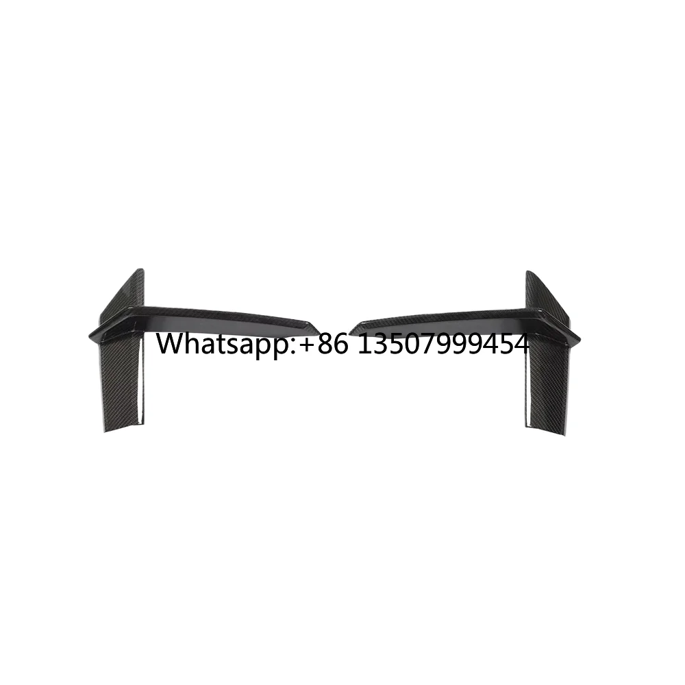 

High Quality Dry Carbon Fibre RS7 Front Grill Garnish Car Canard For Audi RS7 Sportback 4-door 2019-2021
