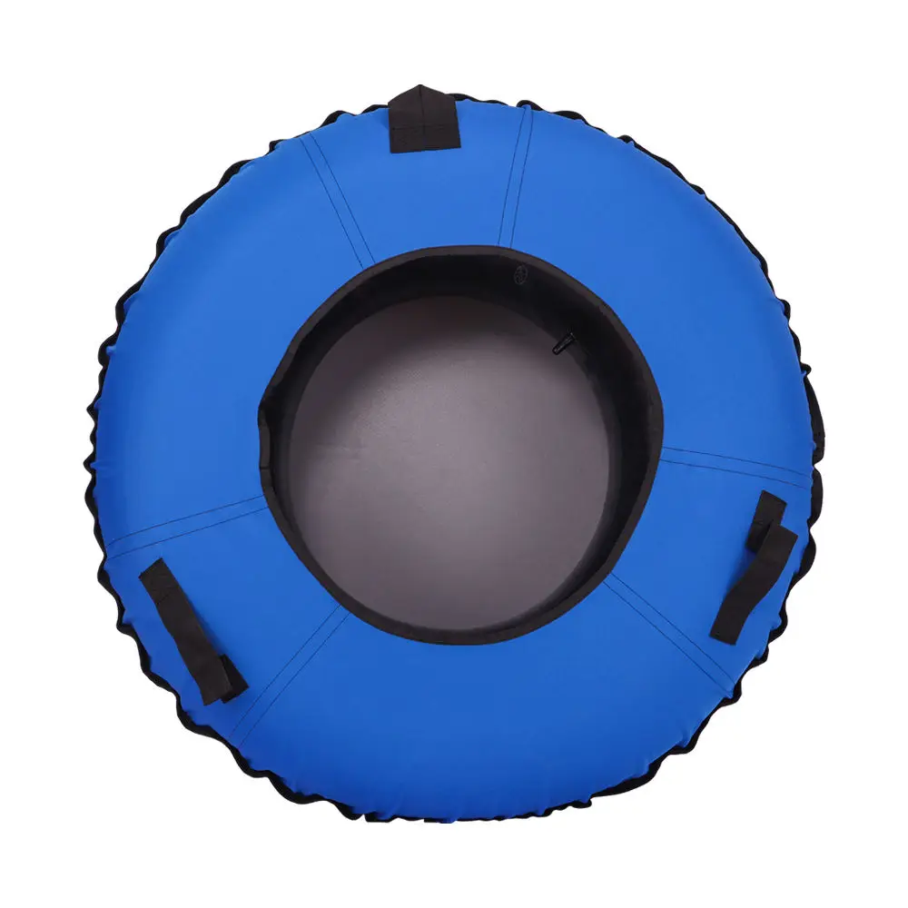 Manufacturer Wholesales Winter Skiing Rings Snowtube Inflatable Snow Tube Slide