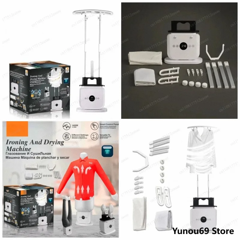 Portable Foldable Clothes Dryer Multifunctional Garment Iron Heating Machine For Household