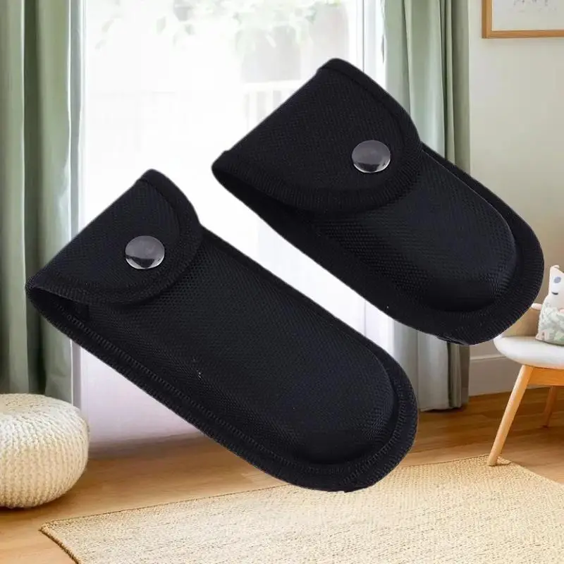 Multipurpose Foldable Pliers Storage Bag and Knives Case with Flashlight Cover for Camping