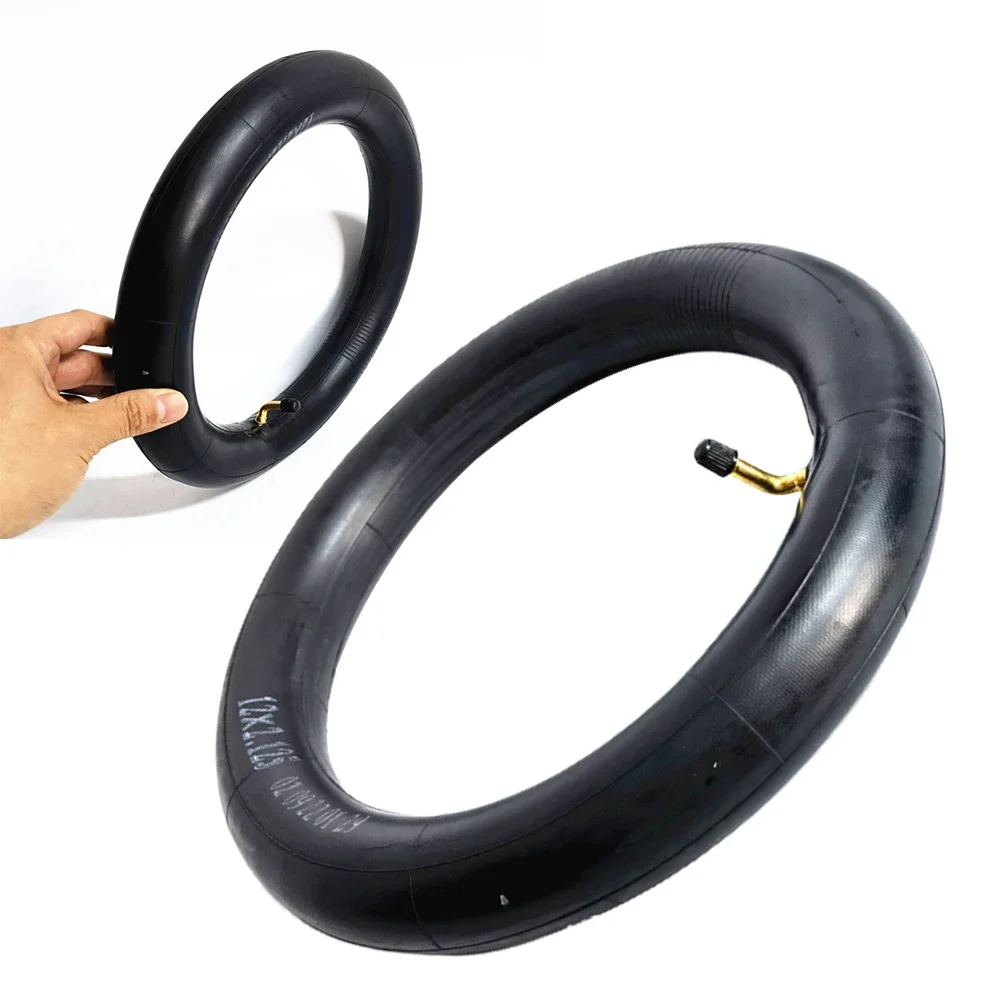 12Inch Electric Bicycle Tires 12 1/2x2 1/4(62-203) Wear Resistance Rubber Thickened Inner Tube With Straight/bent Mouth Valve