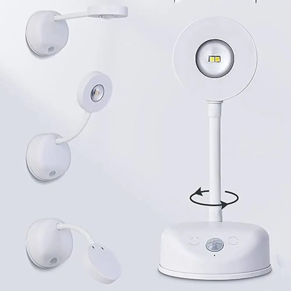 LED Wireless Spotlight Battery Operated Motion Sensor Picture Light Dimmable Rechargeable Wall Lamp Neon Night Light
