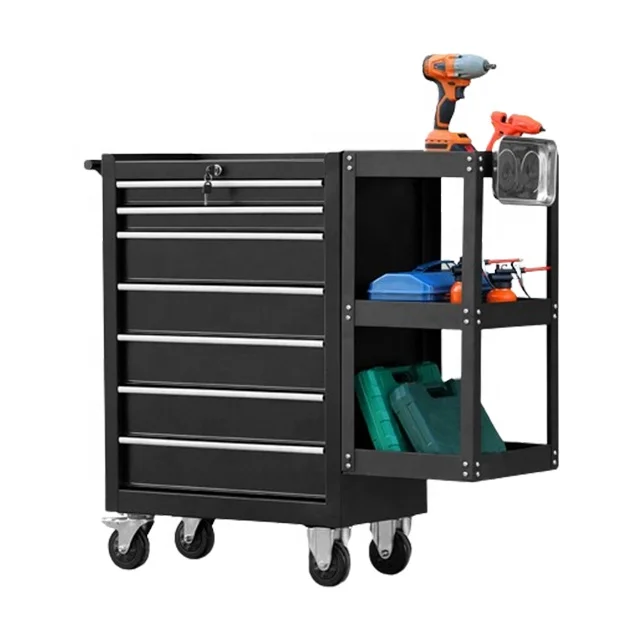 Workshop equipment metal garage storage toolbox with tools