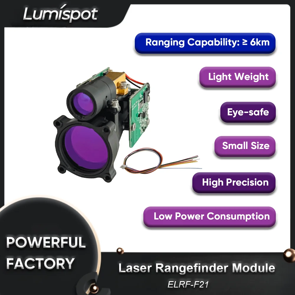 

Lumispot Wholesale 6km LRF Module High Accuracy Laser Ranging Module